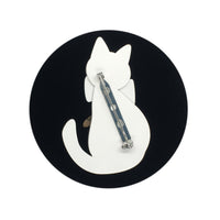微笑罗密欧猫胸针