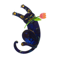 莫莉猫树脂胸针