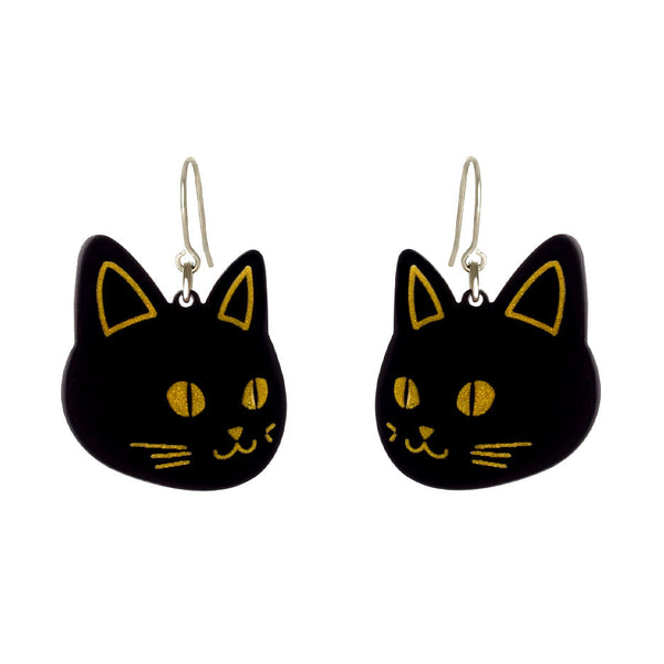 Kimberly的猫咪树脂耳环