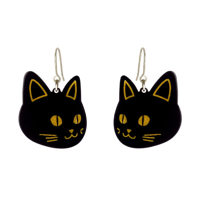 Kimberly的猫咪树脂耳环