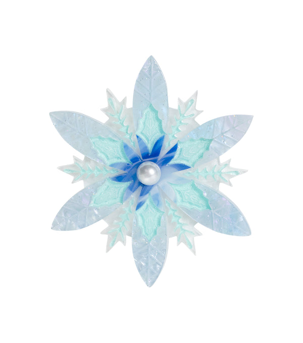 霜花胸针
